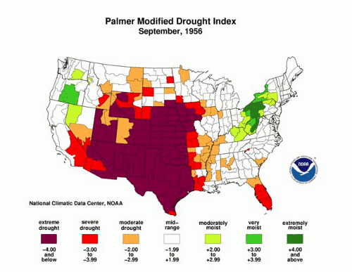 Animation of Mid-Fifties Drought. 